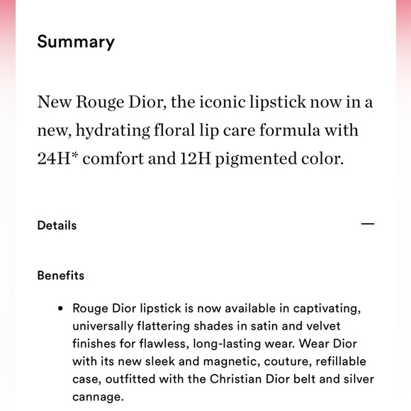 Dior ‘Cherie’ Rouge Dior Lipstick - Picture 10 of 10